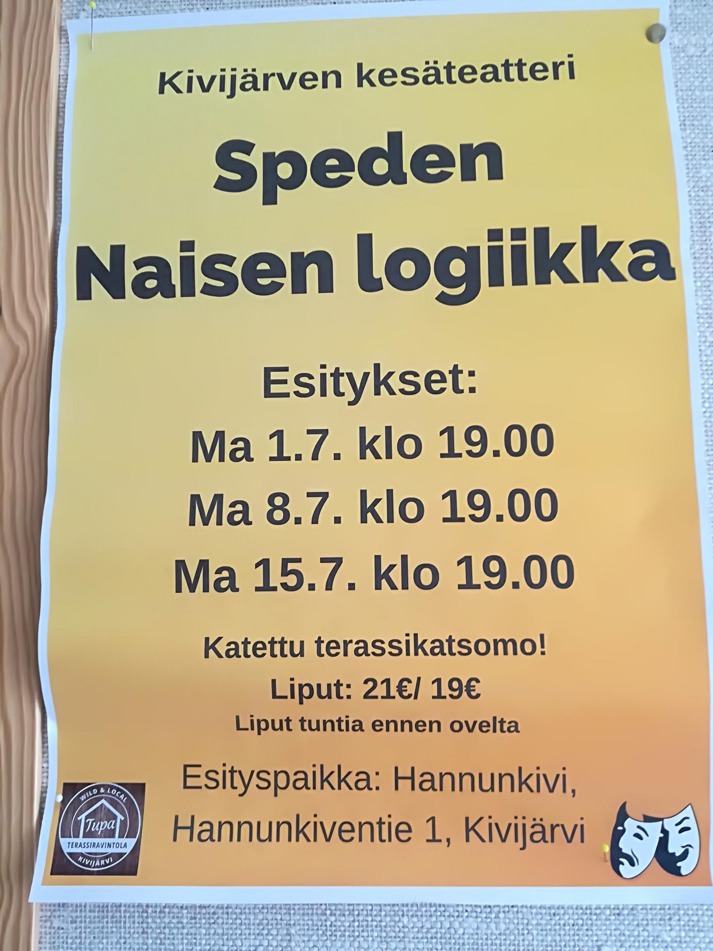 Mainos esityksistä