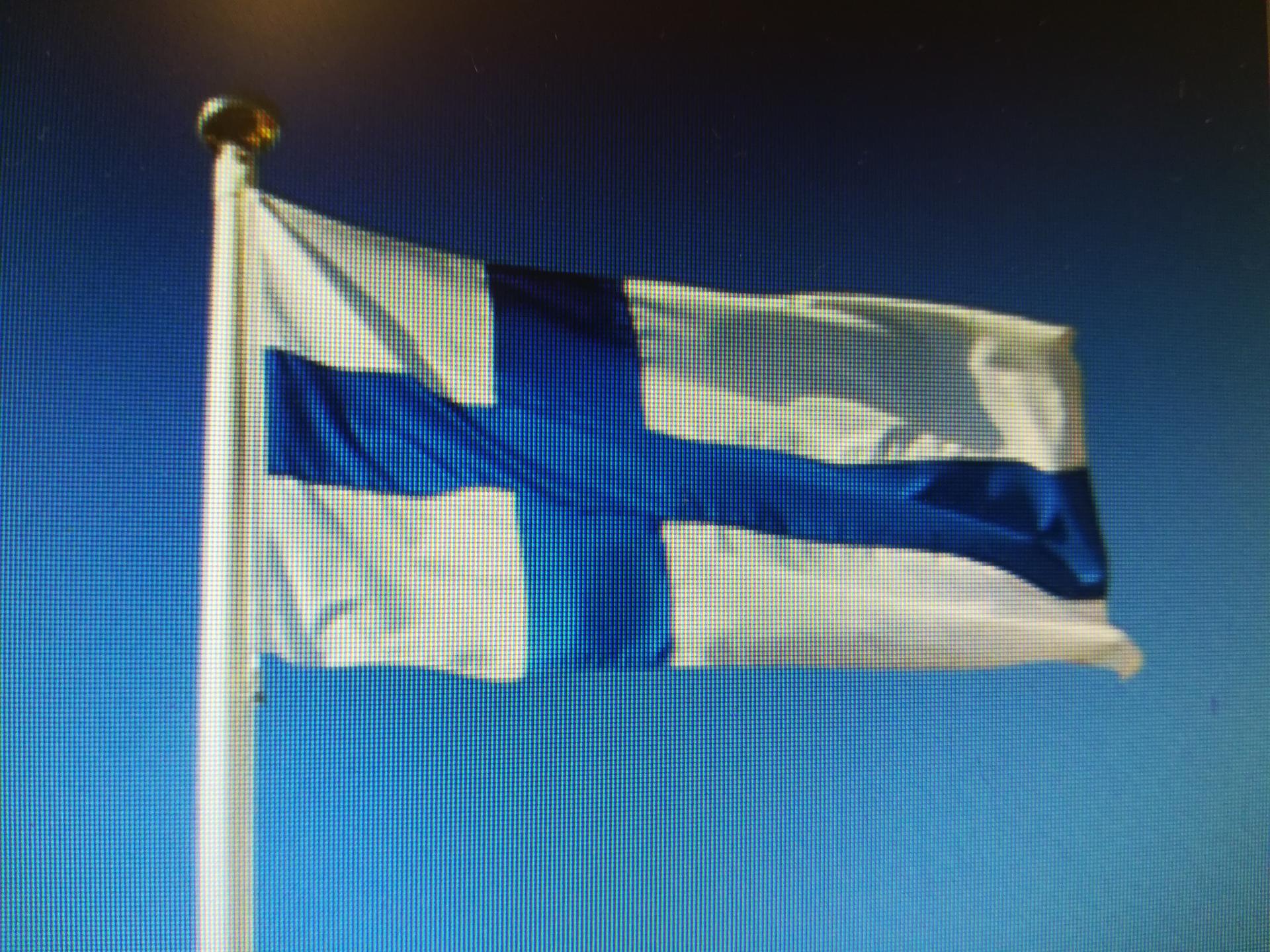 kuva Suomen lipusta